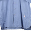 Vintage blue Columbia Short Sleeve Shirt - mens x-large