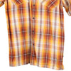Vintage orange The North Face Short Sleeve Shirt - mens medium