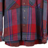 Vintage blue Arctic Fry Day Society Flannel Shirt - mens large