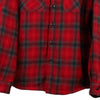 Vintage red Coleman Overshirt - mens large