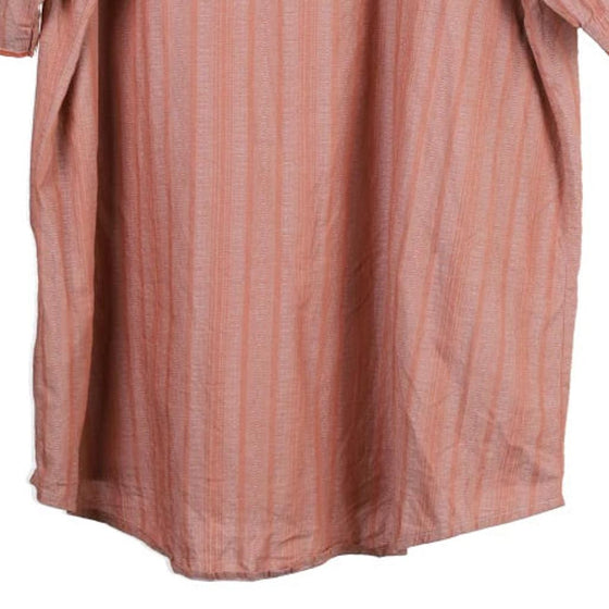 Vintage orange Wrangler Short Sleeve Shirt - mens xx-large