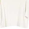 Vintage white France Creative Apparel Crop Top - womens large