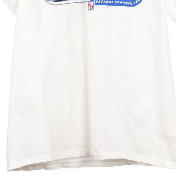 Vintage white Indianapolis Colts Fruit Of The Loom T-Shirt - mens x-large