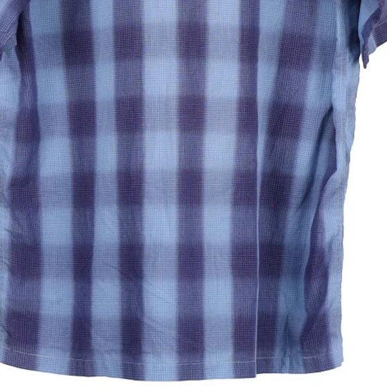 Vintage blue Patagonia Short Sleeve Shirt - mens large