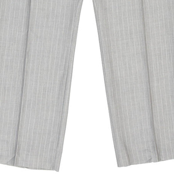 Vintage grey Burberry Trousers - mens 35" waist