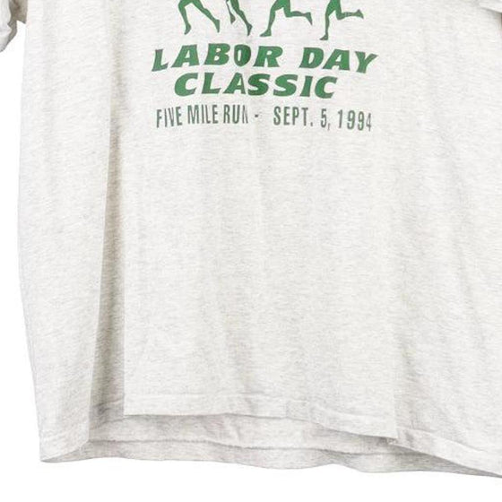 Vintage grey Verona Labor Day Classic 1994 Hanes T-Shirt - womens large