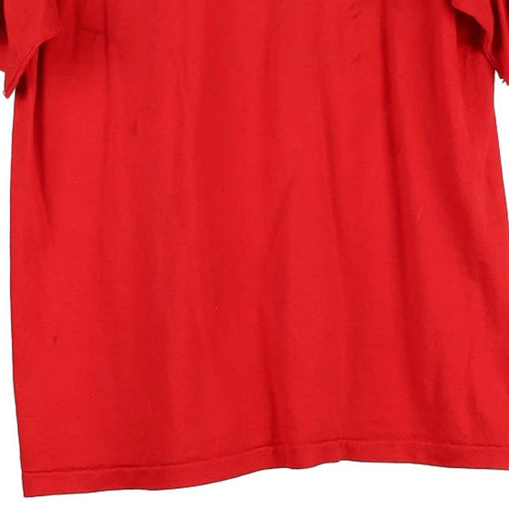 Vintage red Alaska Sportswear T-Shirt - mens large