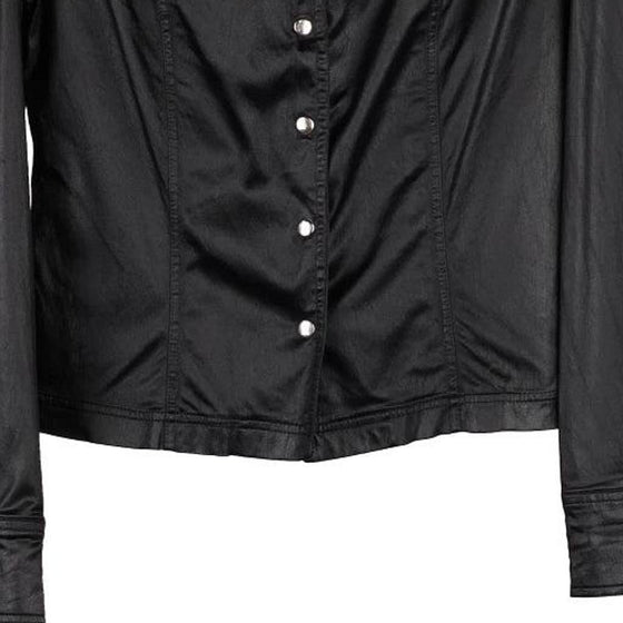 Vintage black Pinko Shirt - womens x-small