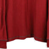 Vintage red Timberland 1/4 Zip - mens x-large