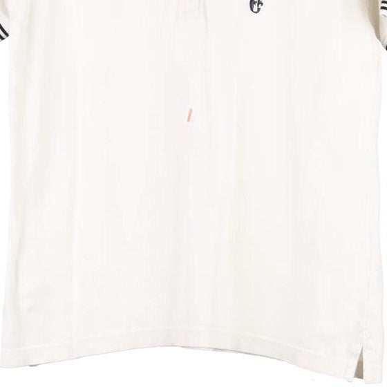 Vintage white Conte Of Florence Polo Shirt - womens medium
