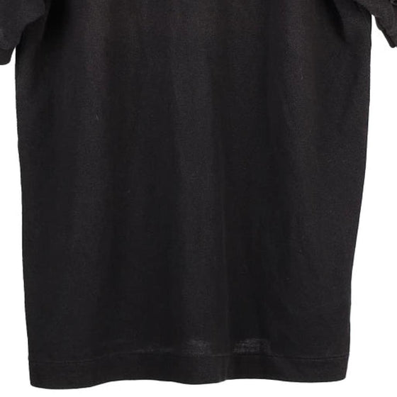 Vintage black Bootleg Lacoste Polo Shirt - mens medium