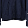 Vintage navy Fire Department City of New York Champion Zip Up - mens small