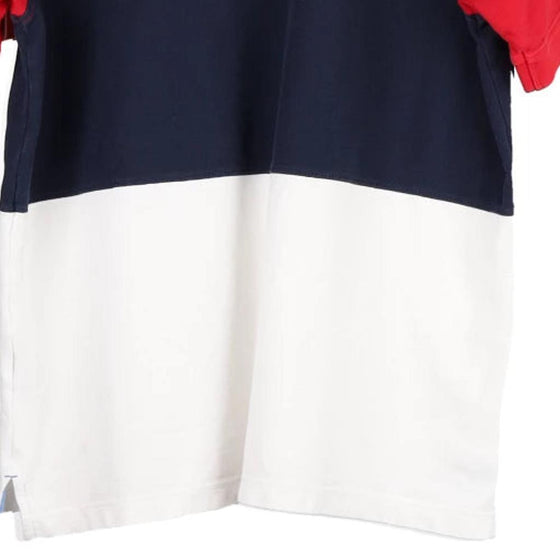 Vintage block colour Nautica Polo Shirt - mens medium