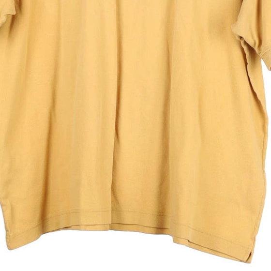 Vintage yellow Sergio Tacchini Polo Shirt - mens small