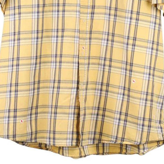 Vintage yellow Wrangler Short Sleeve Shirt - mens large