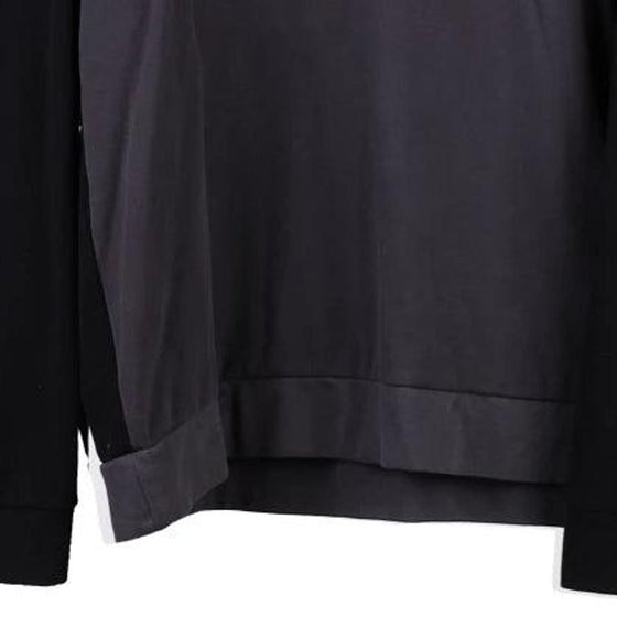 Vintage navy Fila Long Sleeve T-Shirt - mens x-large