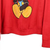Vintage red Mickey Mouse Unbranded Sweatshirt - mens large