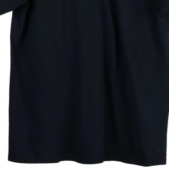 Vintage black Gildan T-Shirt - mens large