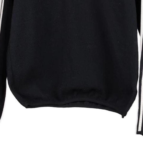Vintage black Strikers United Adidas Fleece - womens small