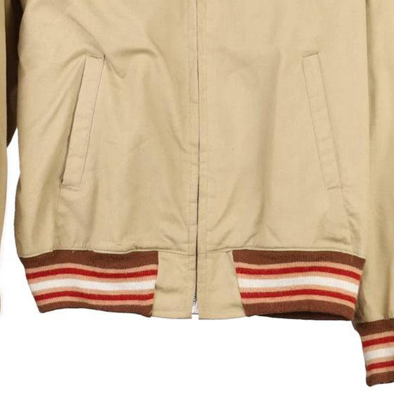 Vintage beige Sportsmaster Bomber Jacket - womens medium