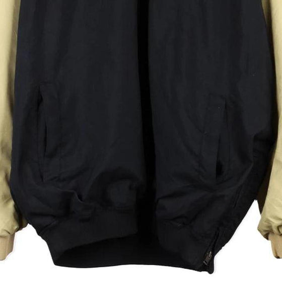 Vintage black Teamwear Windbreaker - mens small