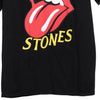 Vintage black The Rolling Stones T-Shirt - womens small