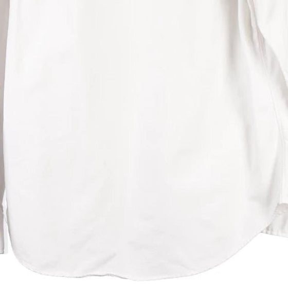 Vintage white Ralph Lauren Shirt - mens large