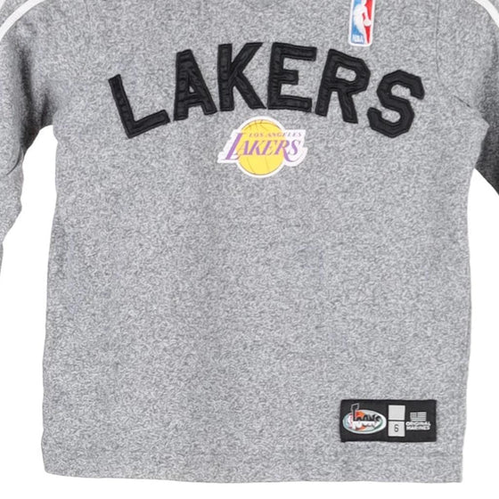 Vintage grey Age 6, Los Angeles Lakers Nba Long Sleeve T-Shirt - boys small