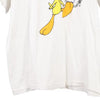 Vintage white Als Loonies Fruit Of The Loom T-Shirt - womens xxx-large