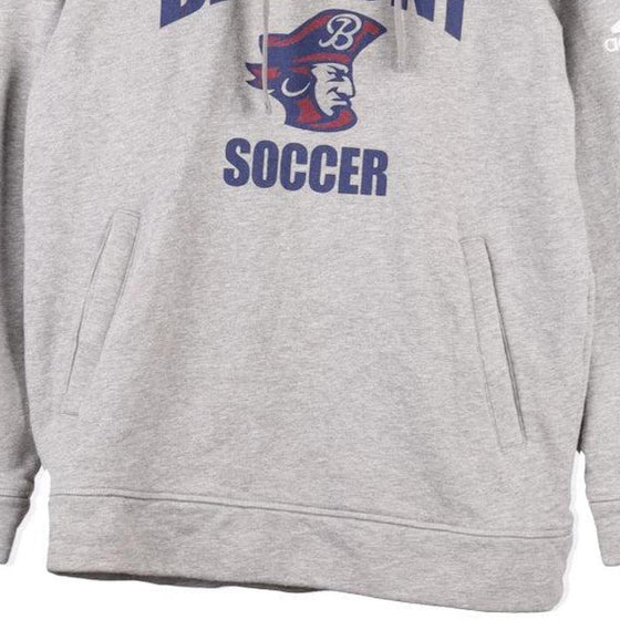 Vintagegrey Belmont Soccer Adidas Hoodie - mens medium