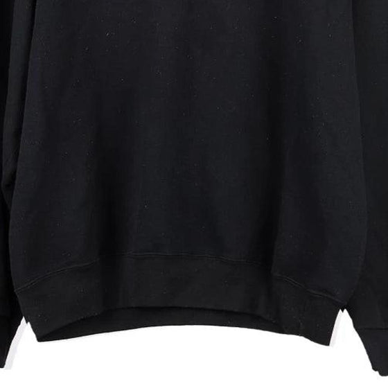 Vintage black Tultex Sweatshirt - mens large