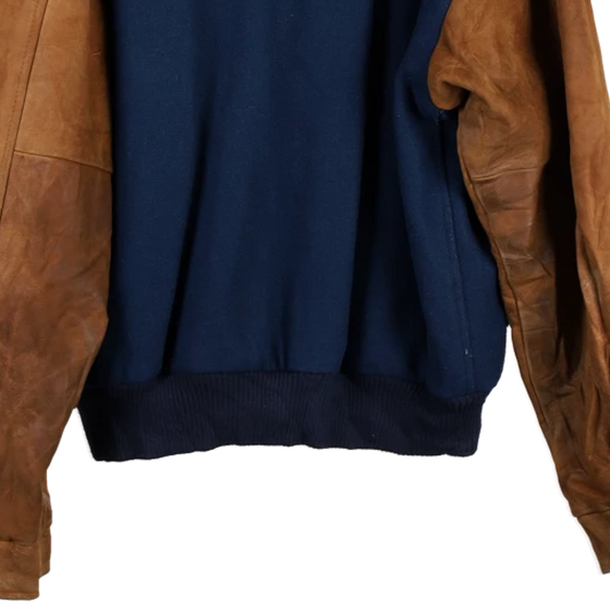 Vintageblue Bayes Canada Varsity Jacket - mens x-large