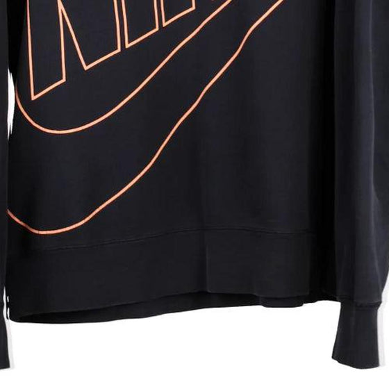 Vintage black Nike Sweatshirt - mens x-large