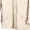 Vintage cream Unbranded Leather Jacket - womens large