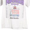 Vintage white Niagara University Purple Eagles Tri-Lake Sportswear T-Shirt - womens small