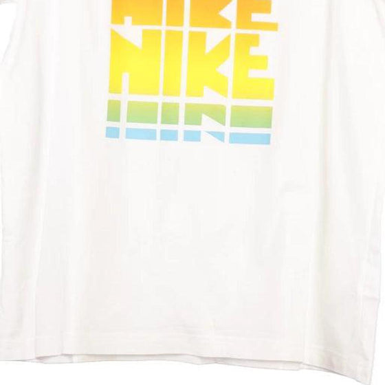 Vintage white Nike T-Shirt - womens large