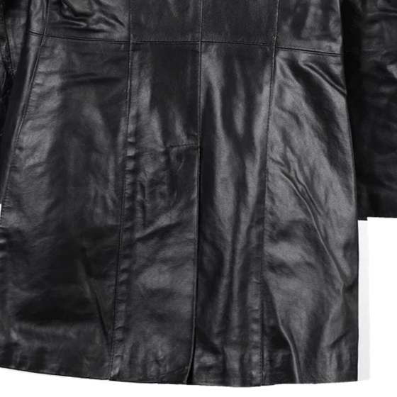 Vintage black Firenze Trench Coat - womens large