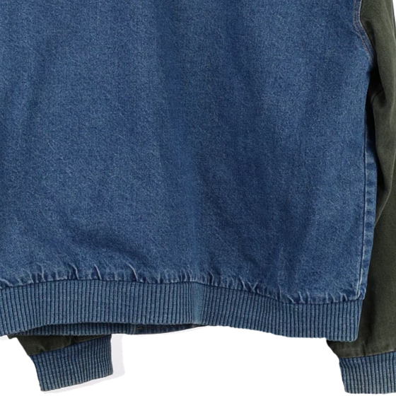 Vintage blue K-Products Varsity Jacket - mens medium