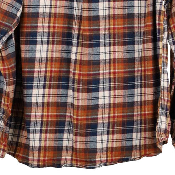 Vintage multicoloured Eddie Bauer Flannel Shirt - mens large