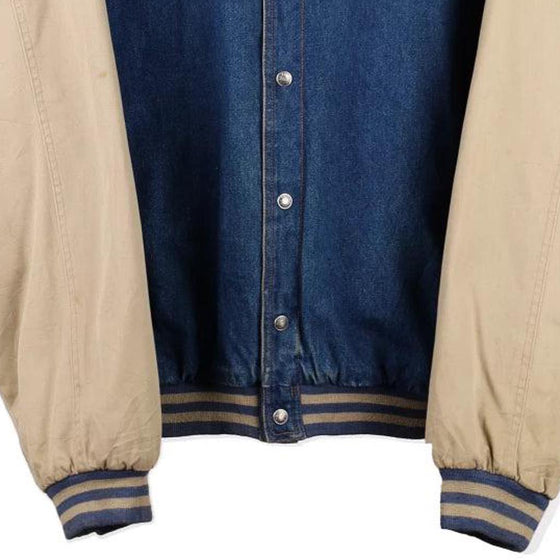 Vintageblue Tri Mountain Varsity Jacket - mens xxx-large