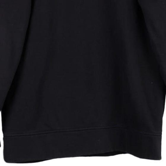 Northern Highlands Football Adidas Hoodie - Medium Black Cotton Blend - Thrifted.com