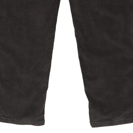 Vintage black Calvin Klein Cord Trousers - mens 36" waist
