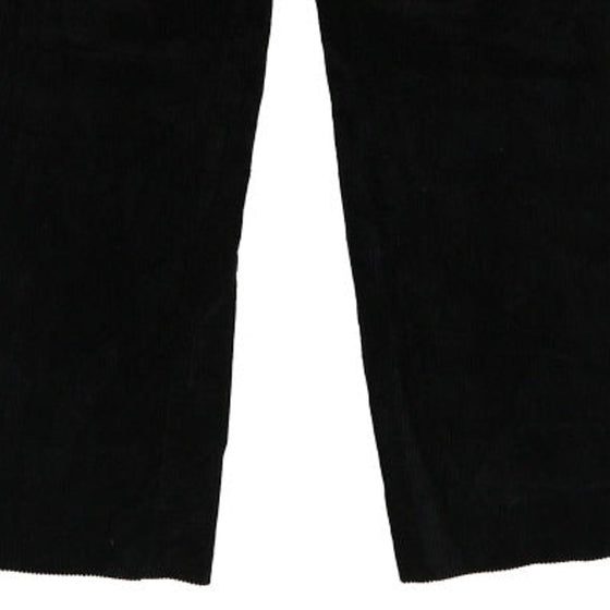 Vintage black Ralph Lauren Cord Trousers - womens 34" waist