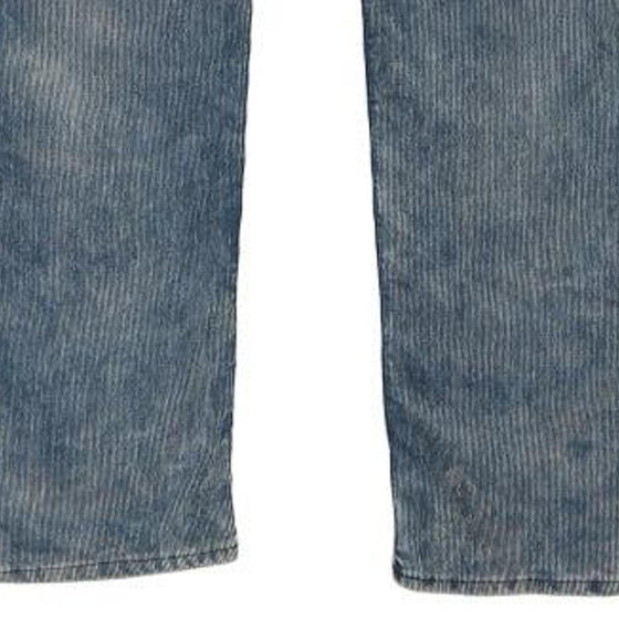Vintage blue Guess Cord Trousers - mens 36" waist