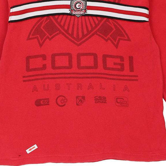 Vintage red Age -  7 Years Coogi Long Sleeve T-Shirt - boys small