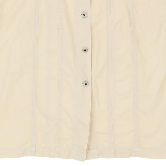 Vintage cream Colmar Shirt Dress - womens medium