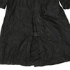 Vintage black Pelle Studio Trench Coat - mens medium