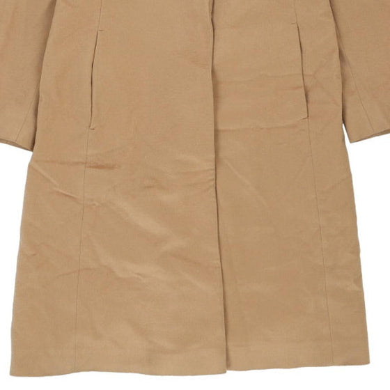 Vintage beige Holt Renfrew Overcoat - mens large