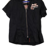 Vintage black Harley Davidson Short Sleeve Shirt - womens large