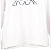 Vintage white Kappa Sweatshirt - mens medium